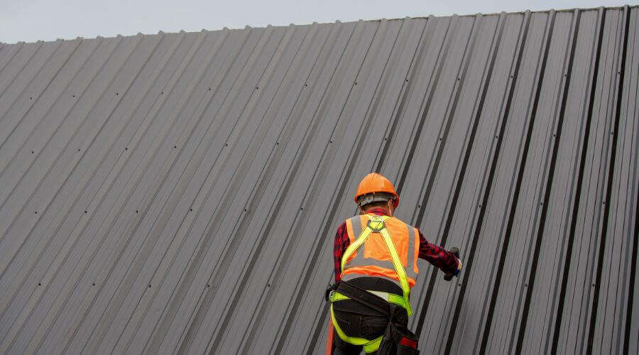 Professional metal roof installation services in Lakeside, MI